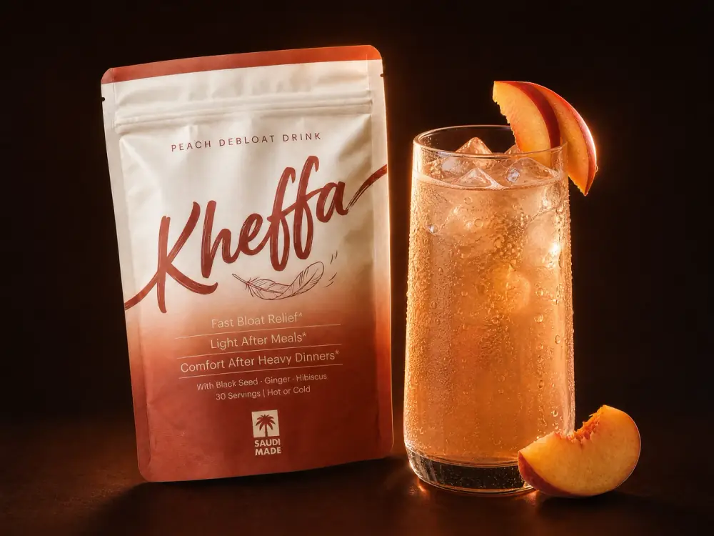 KHEFFA بالثلج والخوخ